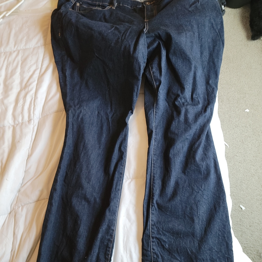 Torrid Flare Dark Wash Jeans
